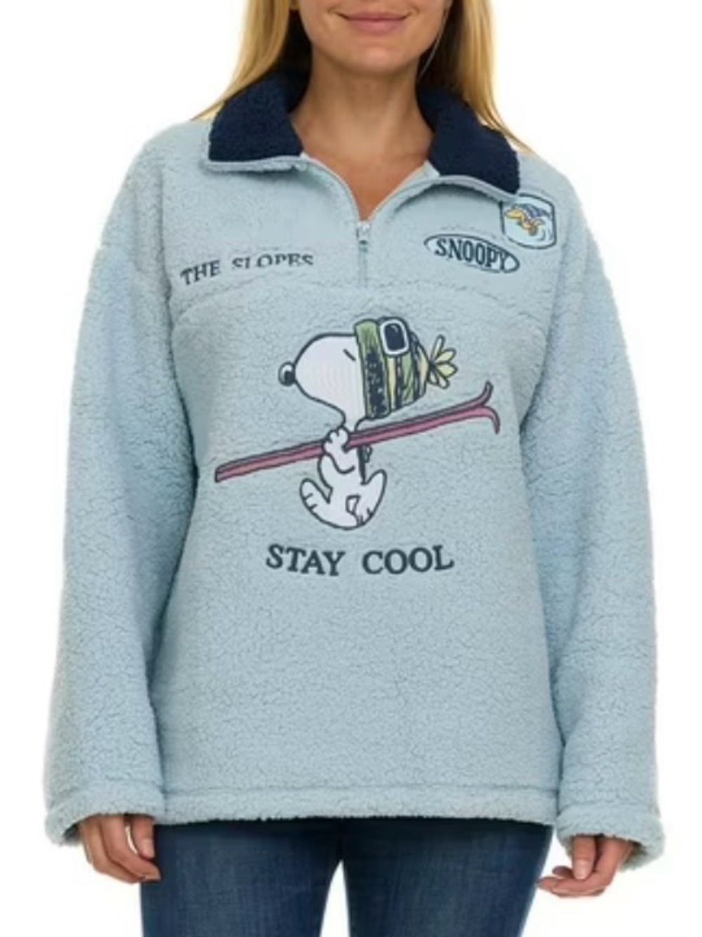 Women's Character Winter Sherpa Quarter-Zip Pullover